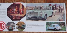 c 1969 MG 1300 MkII Brochure Brochure n A B C Midget n Austin Morris