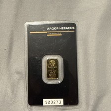 2g Fine Gold Argor Heraeus In Assay