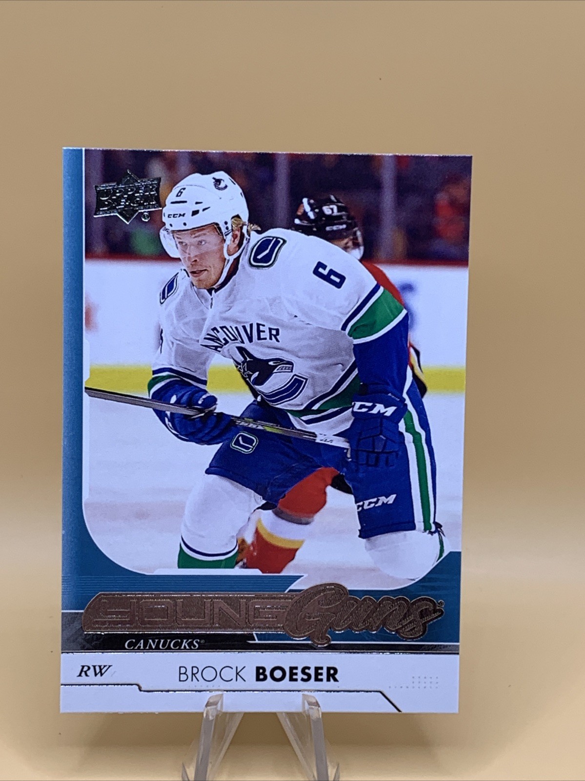 2017-18 Upper Deck - Young Guns Brock Boeser #247 (RC)