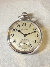 SEIKOSHA Precision Pocket watch Working 50mm Manual Winding Vintage Seiko