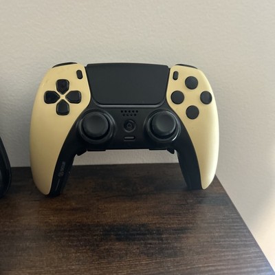 SCUF Reflex Pro Beige/Black Wireless Controller Sony Playstation PS5. 