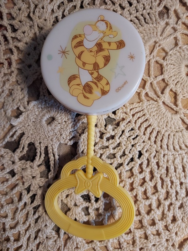 Vintage 1995 Disney Winnie The Pooh Tigger The First Years Baby Rattle
