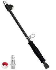 Safelife 15.16 Dual Head Air Chuck For Dually Truck Tires Heavy Duty Lock-on