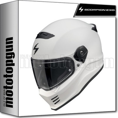 SCORPION FULL FACE MOTORCYCLE HELMET COVER FX SOLID MATTE GREY M