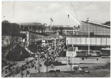 Brussels Expo-World Fair 1968, Vintage PC, Nations Avenue, No. 1217 RPPC-Used
