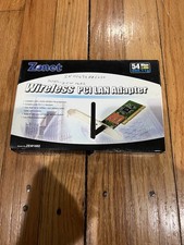 Zonet 54 MBPS Wireless PCI LAN Adapter Card with Antenna