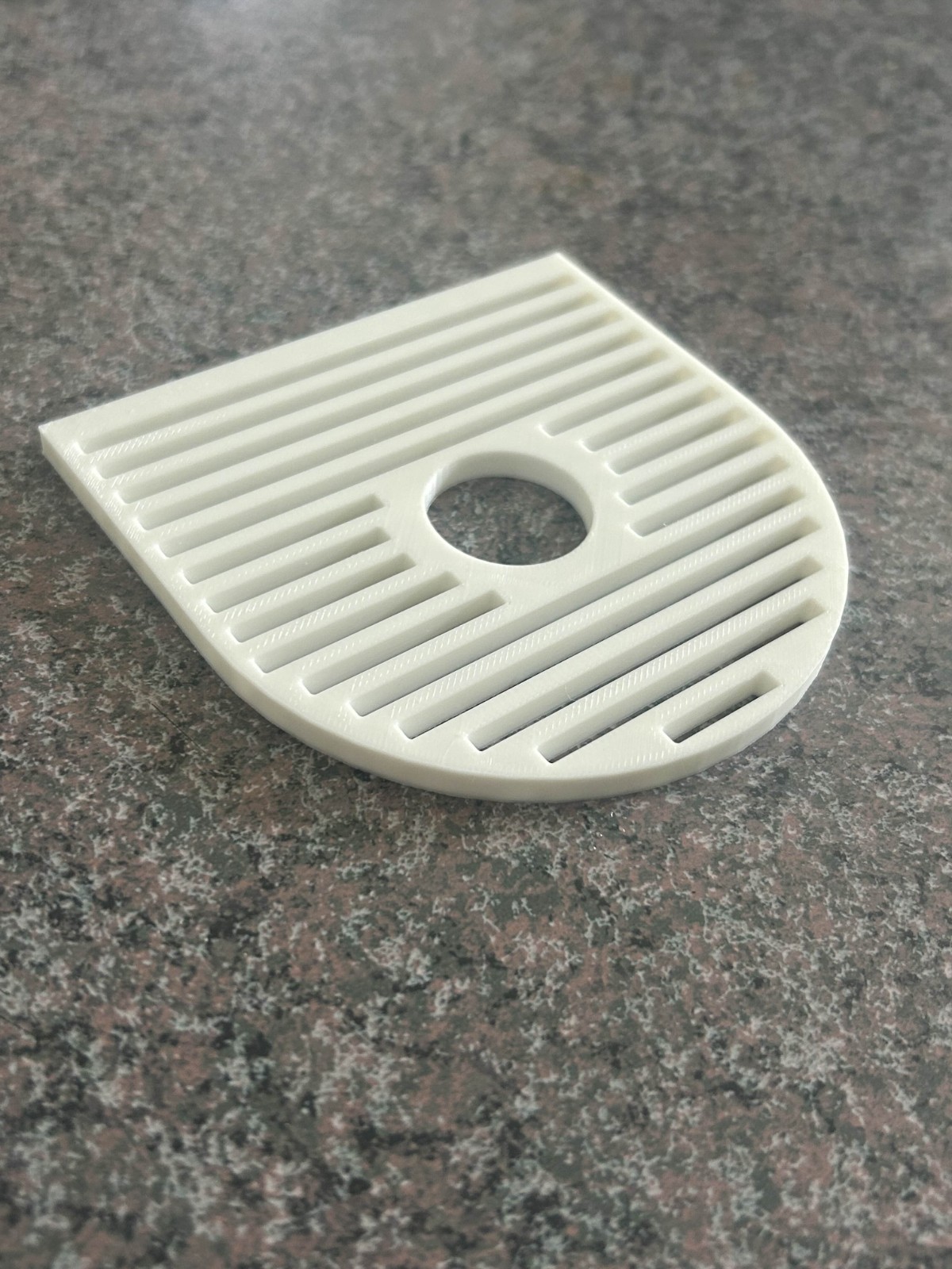 Drip Plate - White - Custom 3d Print
