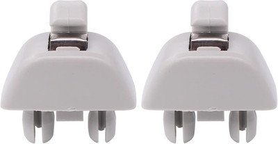 2006-2019 Audi A6 A7 A8 S6 S7 S8 Passat Gray Interior Sun Visor Clip Bracket 2pc