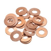 Kupfer-Dichtring-Dichtung 8Mm Innendurchmesser Flache Dichtungsringe