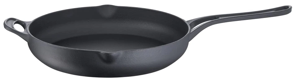 Jamie Oliver Premium Stahlguss Pfanne 28 cm sicheres Kochen Emaillierte Besch... - Bild 4 von 4