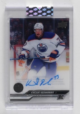 2023 Upper Deck Clear Cut Rookies Vincent Desharnais #CC-DE Rookie Auto RC 2o7