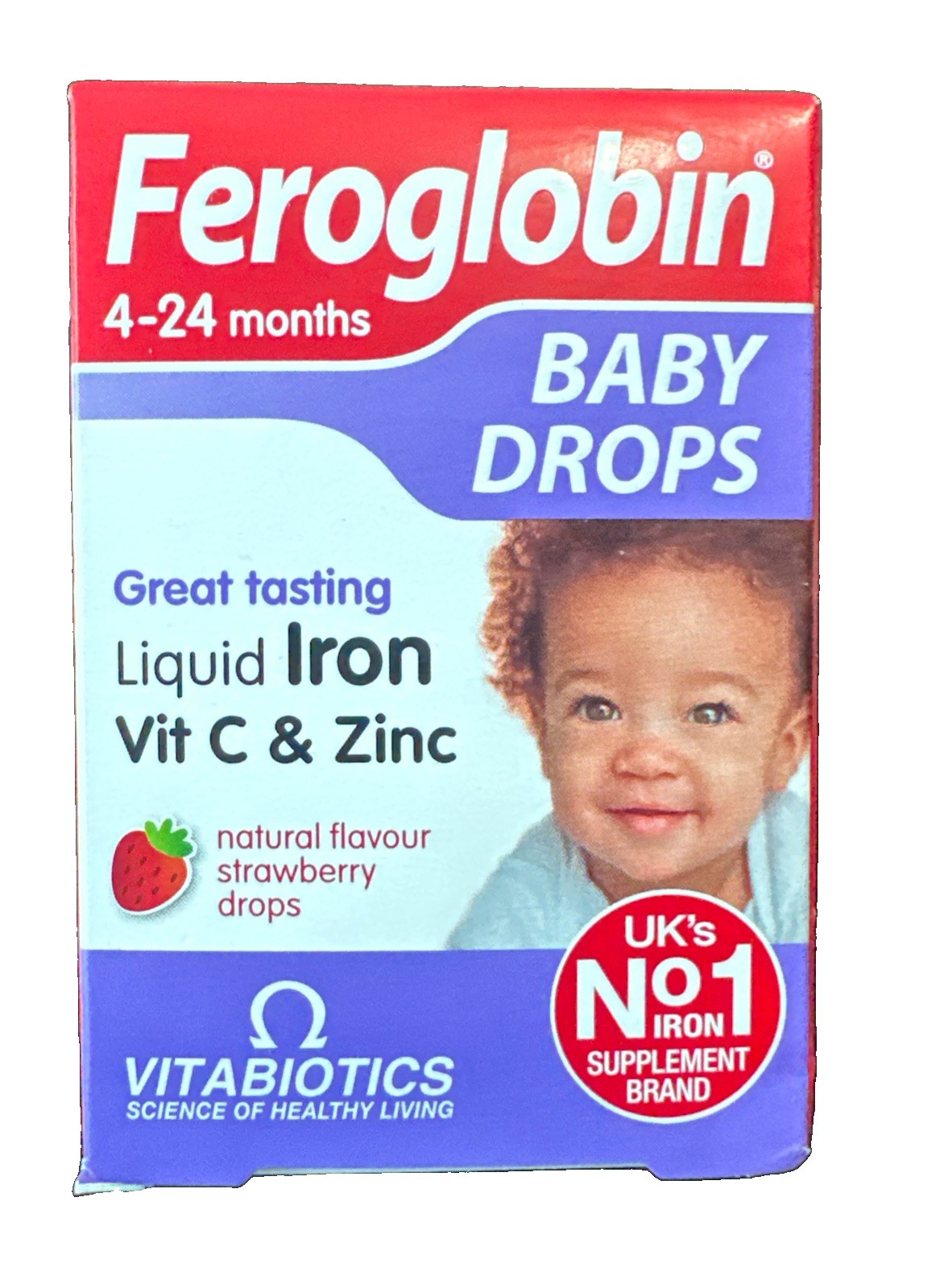 Vitabiotics Feroglobin Baby Drops 30Ml (Pack Of 4) - Image 3
