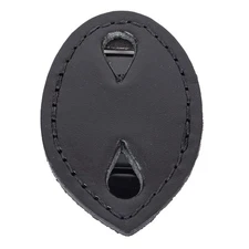 Jay Pee Universal Basic Oval Belt Clip Badge Holder Leather Belt Clip On BH1