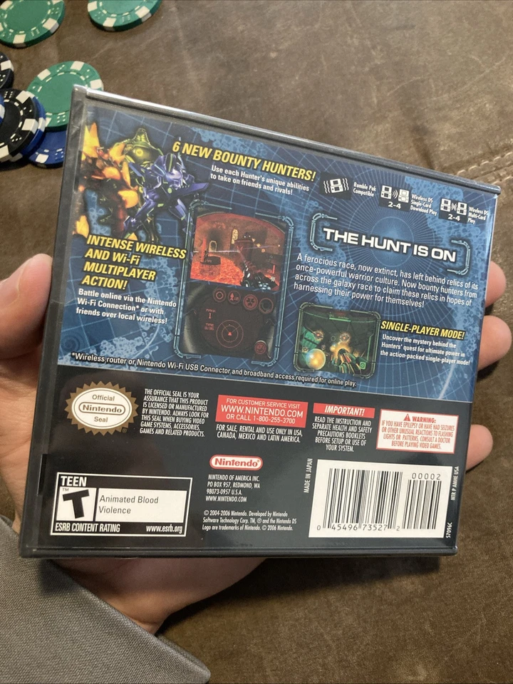 Metroid Prime Hunters Nintendo DS Brand new Factory Sealed - Image 2 of 4