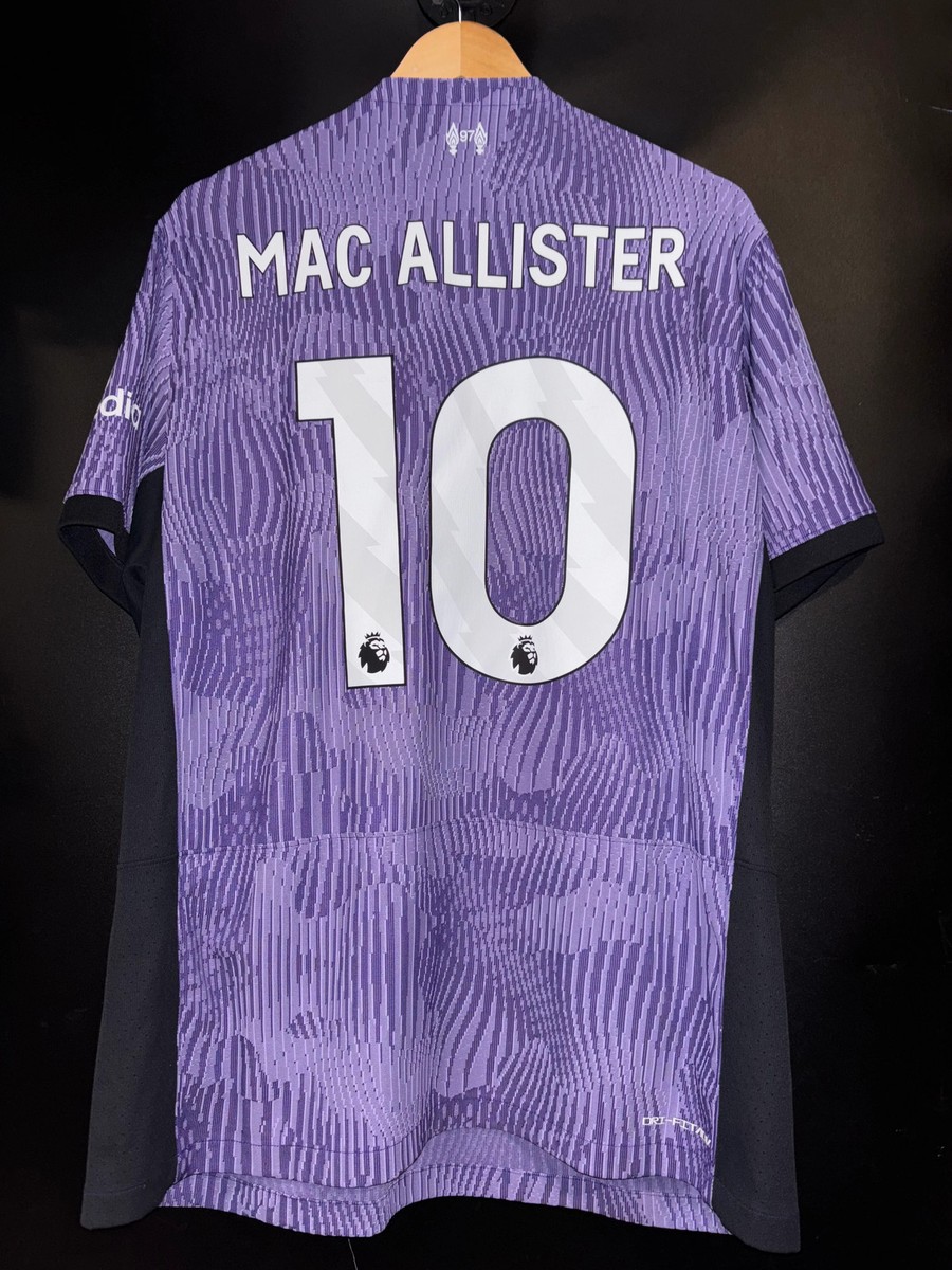 LIVERPOOL MAC ALLISTER 2023-2024 ORIGINAL PLAYER JERSEY Size 2XL
