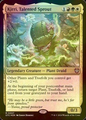 MTG Kirri, Talented Sprout FOIL OTC English