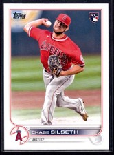 2022 Topps Update Chase Silseth Rookie Los Angeles Angels #US192
