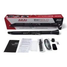 Akai Professional EWI SOLO Electronic Wind Instrument Built-in Speaker Black