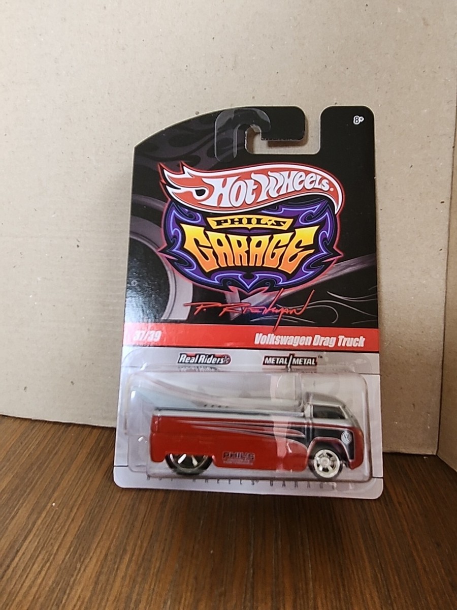 VOLKSWAGEN DRAG TRUCK 2010 HOT WHEELS PHIL'S GARAGE 1:64