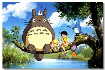 My Neighbor Totoro Tonari no Miyazaki Hayao Wall Print Poster