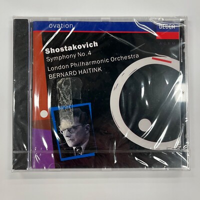 B. Haitink - Shostakovich: Symphony No. 4 - DECCA OVATION (CD SEALED, 1993)