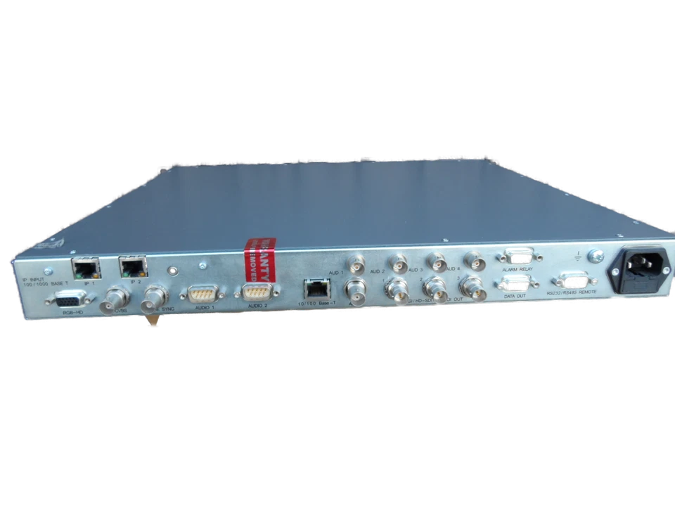 Tandberg Ericsson RX1290/HWO/IP/GIGE IP SD/HD AAC IP Aligned Audio All Licenses - Image 2 of 4