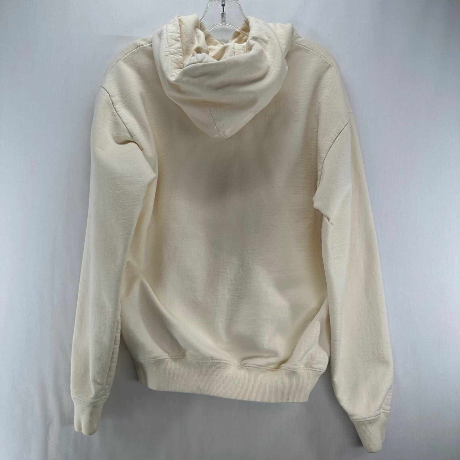 OFF WHITE Golf Wang Felpa con Cappuccio Uomo Taglia S Logo Scritto Manica Lunga Pullover Off White