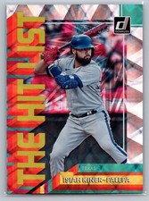 Isaiah Kiner-Falefa 2022 Donruss THL-9 The Hit List #/349 Texas Rangers