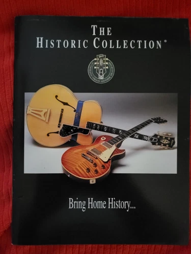ORIGINAL Vintage- GIBSON "The Historic Collection" catalog 1994 * VG Condition. 