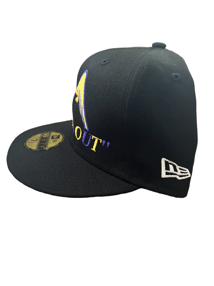New Era Lakers Kobe Bryant Mamba Out 59FIFTY Fitted Hat Triple