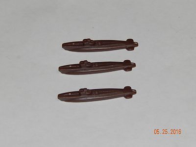 Axis & Allies #4423 Game 1984-87 Milton Bradley 3 USSR Submarines