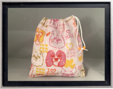 Gymnastics Leotard Grip Bags / I Love Dogs Gymnast Birthday Goody Bag