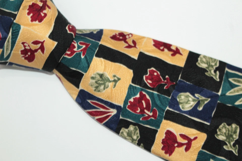 Шелковый галстук BLOOMINGDALE'S сделано в Италии F60605 - Изображение 3 из 4