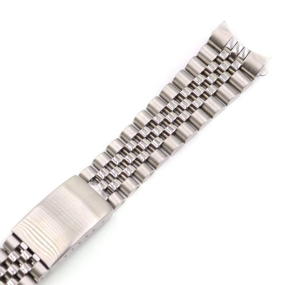 Bracelet Jubilee Acier pour Rolex Oyster Datejust Vintage Day-Date 13,17,19,20mm - Photo 4/4