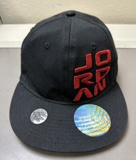 Nike Air Jordan Jumpman 2006 Black Stretch Youth Hat Cap - One Size NEW Rare 