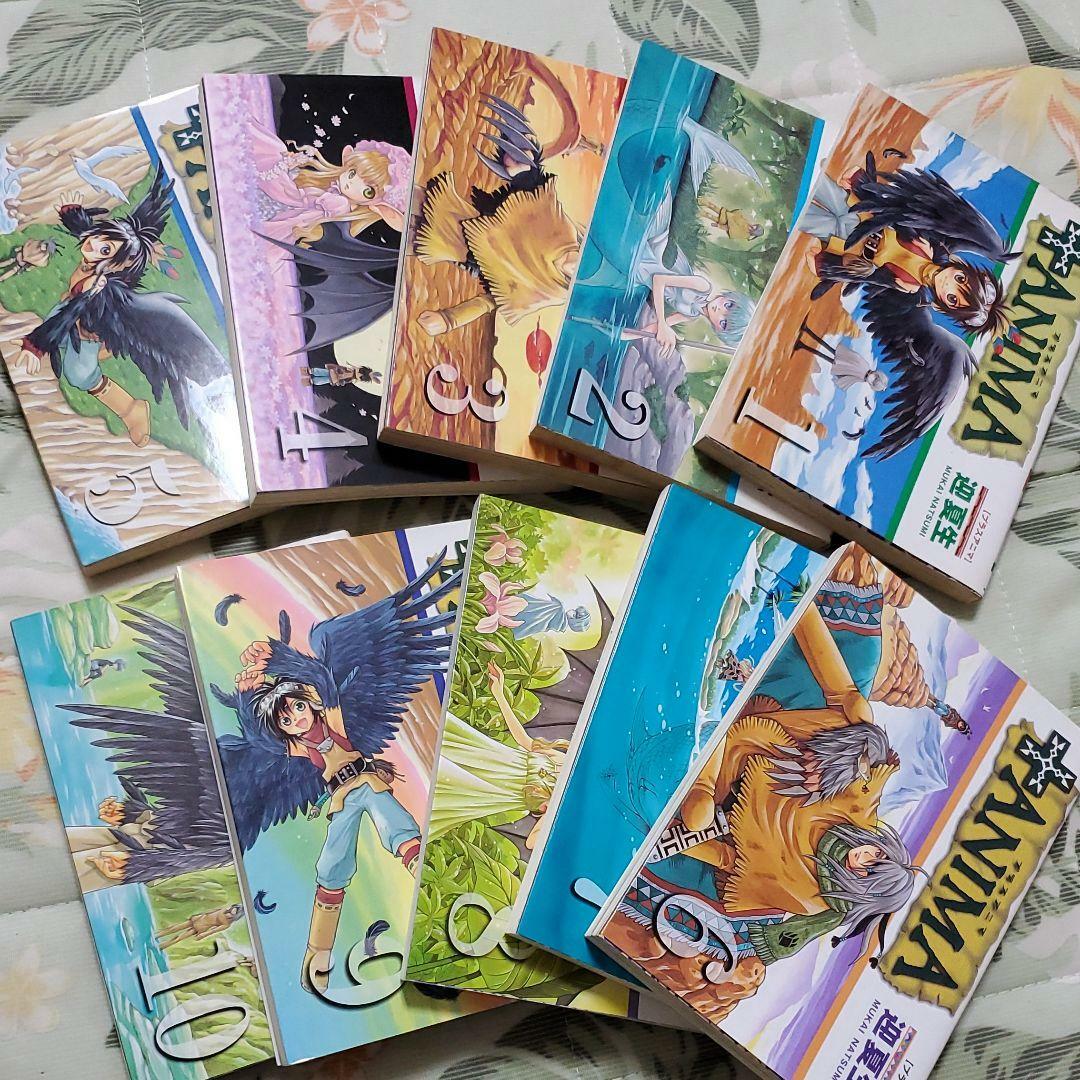 + Anima 英語版　漫画　English Manga Manga Plus Anima +Anima Vol.1-10 Comics Complete Set Comic