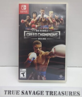 Real Boxing Switch Kickboxing Game Big Rumble Boxing: Creed