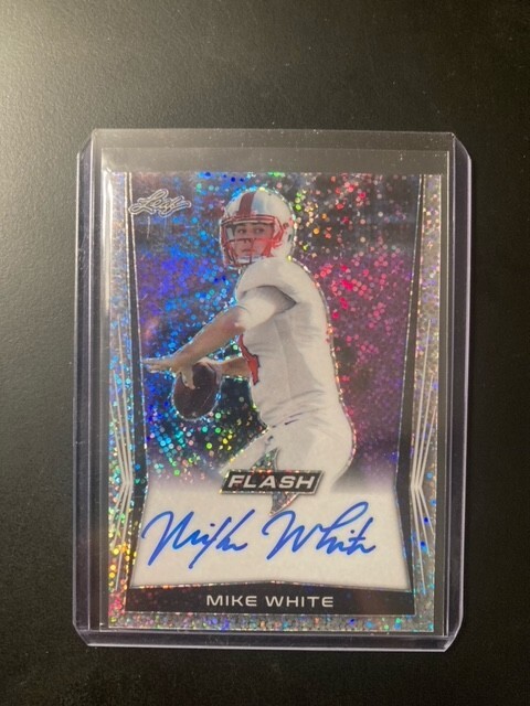 Mike White Leaf Flash #BAMW2 Autograph