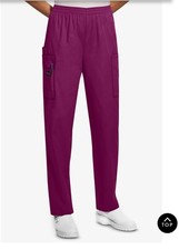 Cherokee Workwear Women's Tapered Pull-On PETITE Cargo Scrub Pants - 4200P