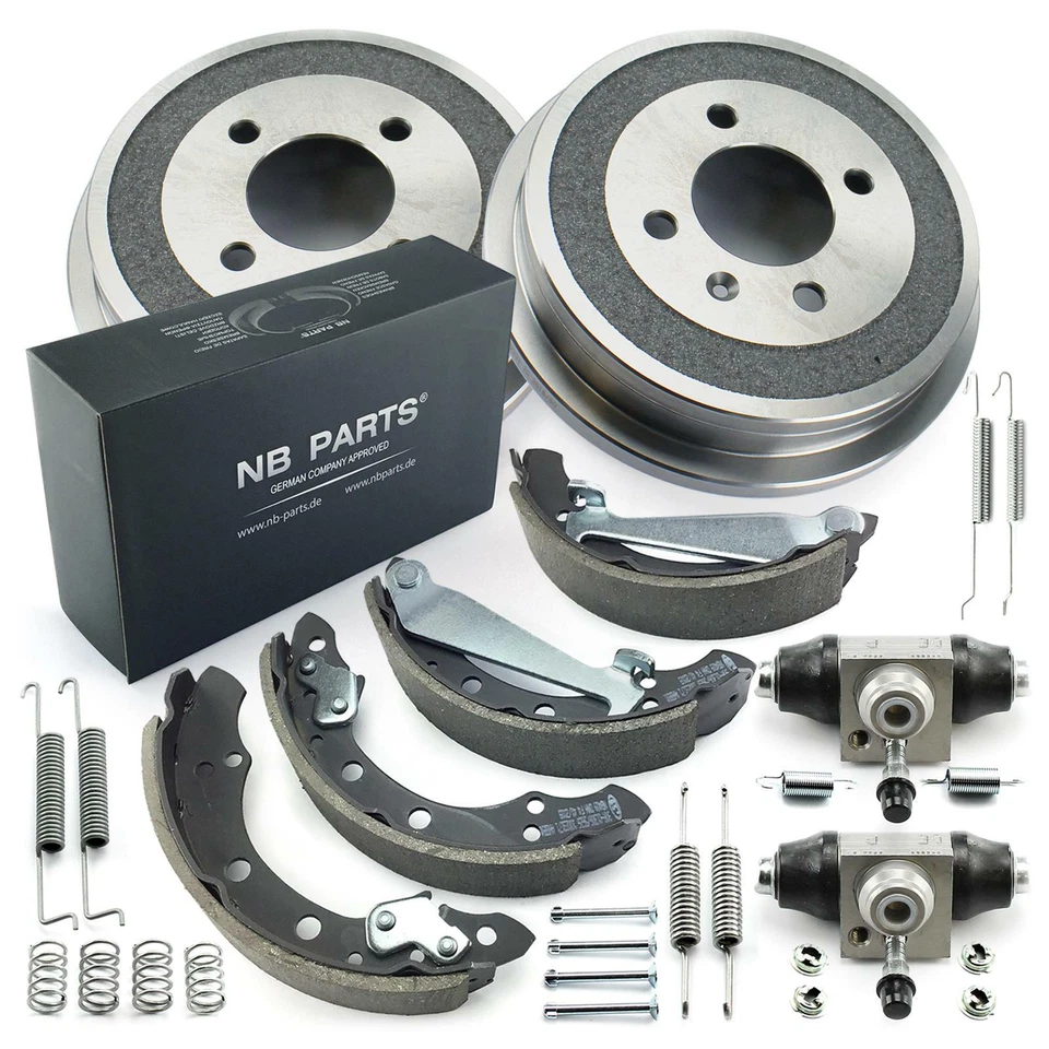 Bremsen Set für die Trommelbremse hinten für Seat Arosa 6H VW Lupo 6X1 6E1