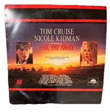 Far And Away Laserdisc Letterboxed Edition Two Discs Sealed Open Slipcover