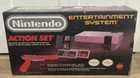 Box Only Vintage Nintendo NES Action Set Home Console - Red Zapper Box Only 1987