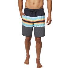 HANG TEN MEN'S QUICK DRY POCKET SWIM SHORTS MULTI   XXLARGE NWT