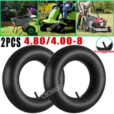 2PCS Inner Tube 4.80/4.00-8 Straight Valve 8in Tyre Wheelbarrow Tractor Trolley