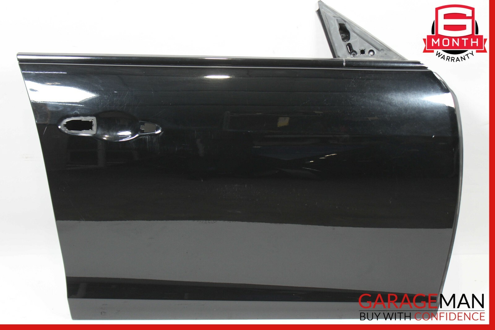 14-17 Maserati Ghibli Front Right Passenger Side Exterior Door Shell Black