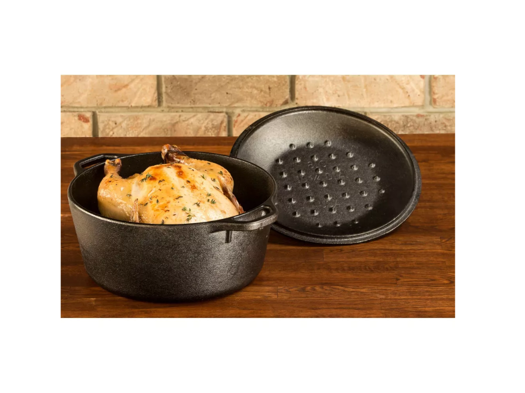 Lodge 5qt Cast Iron Dutch Oven eBay