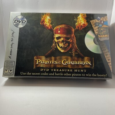 Disney Pirate of the Caribbean DVD Board Game New In Box 2006 Imagination Games