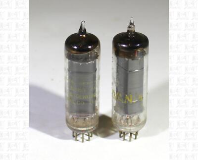 Assorted Brands 12ED5 Vacuum Tubes Tested Used Good Lot Of 2