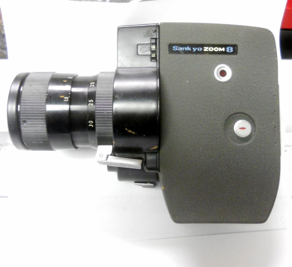 Sankyo Zoom 8 Vintage 8mm Camera With a Sankyo Zoom Lens f