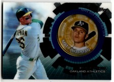 2020 Topps Update Baseball Comemmorative Coin Black Matt Chapman INSERT A'S /199